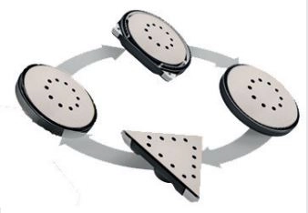 Ponceuse GCE 6-EC Kit Handy Giraffe FLEX 3 Têtes - 920343 – Image 3