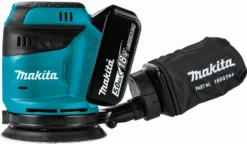 Ponceuse Excentrique 18 V Li-Ion 5 Ah Ø 125 Mm MAKITA - 2 Batteries, Chargeur, Coffret - DBO180RTJ