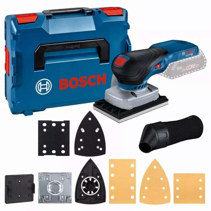 Ponceuse Excentrique Sans Fil GSS 18V-13 BOSCH PRO 80x130 Mm - Sans Batterie Ni Chargeur - 06019L0101 – Image 2